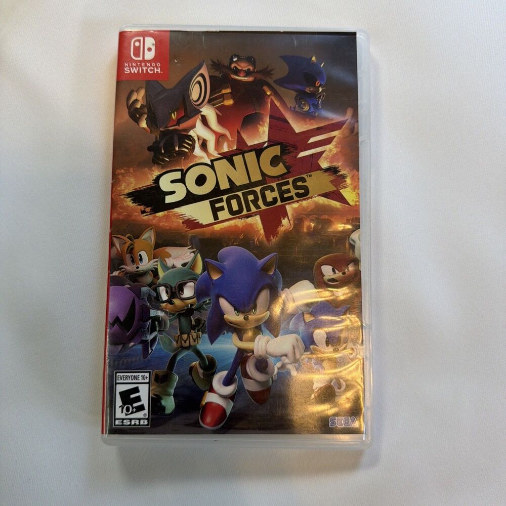 Sonic Forces Nintendo Switch Game Sega Action Adventure Platformer Tested